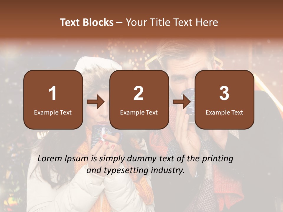 Silvester Erwartung Einladen PowerPoint Template