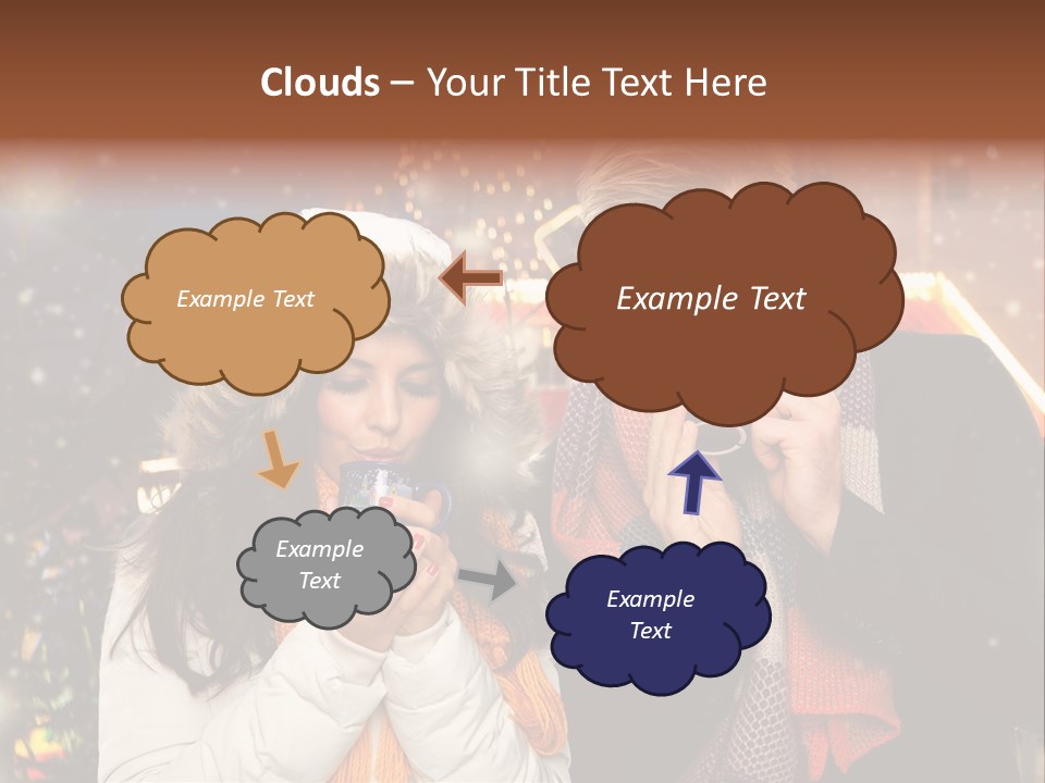 Silvester Erwartung Einladen PowerPoint Template