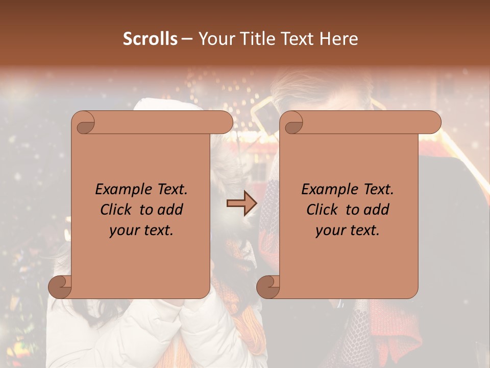 Silvester Erwartung Einladen PowerPoint Template