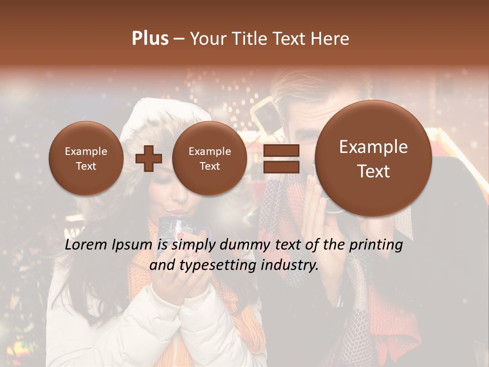 Silvester Erwartung Einladen PowerPoint Template