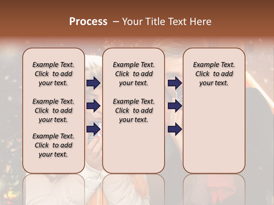 Silvester Erwartung Einladen PowerPoint Template