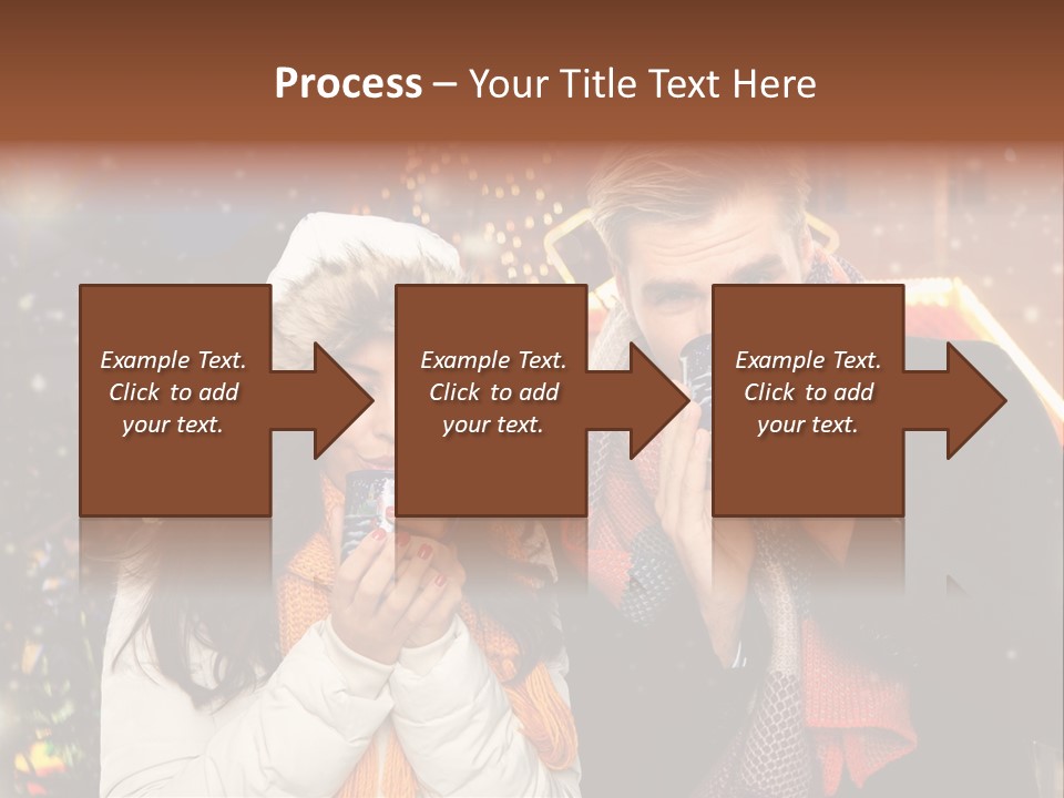 Silvester Erwartung Einladen PowerPoint Template