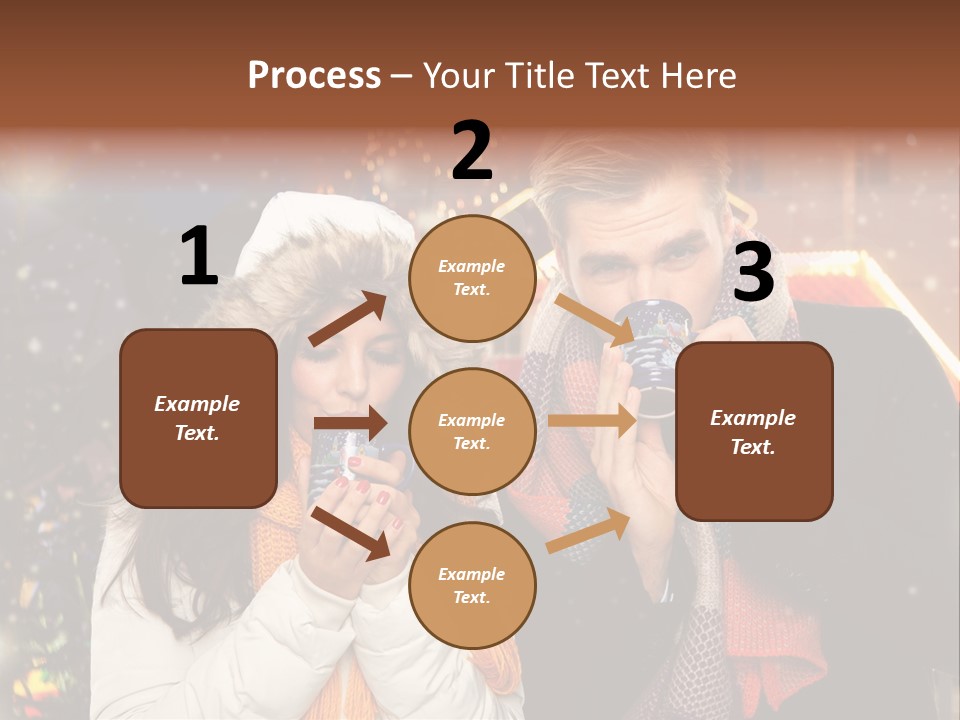 Silvester Erwartung Einladen PowerPoint Template