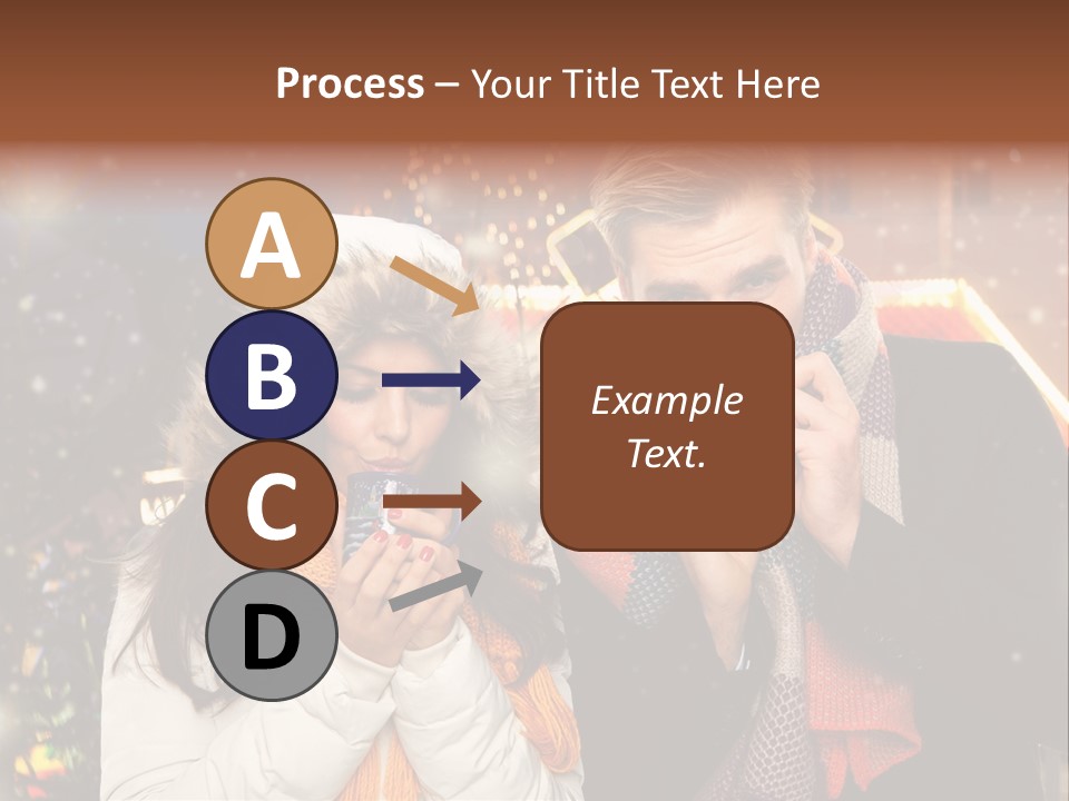 Silvester Erwartung Einladen PowerPoint Template