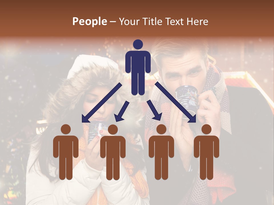 Silvester Erwartung Einladen PowerPoint Template