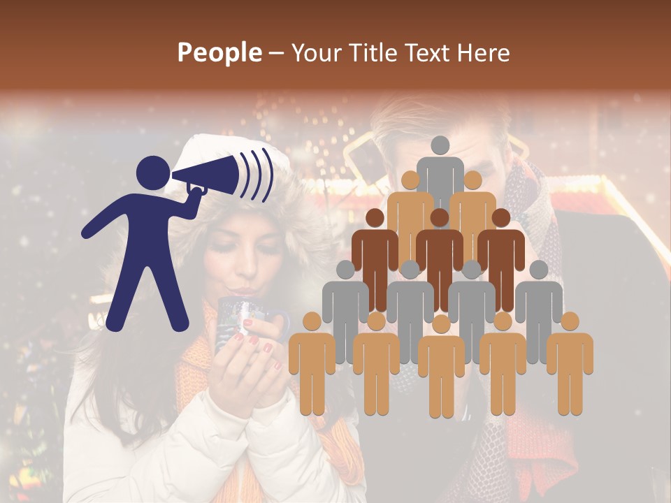 Silvester Erwartung Einladen PowerPoint Template