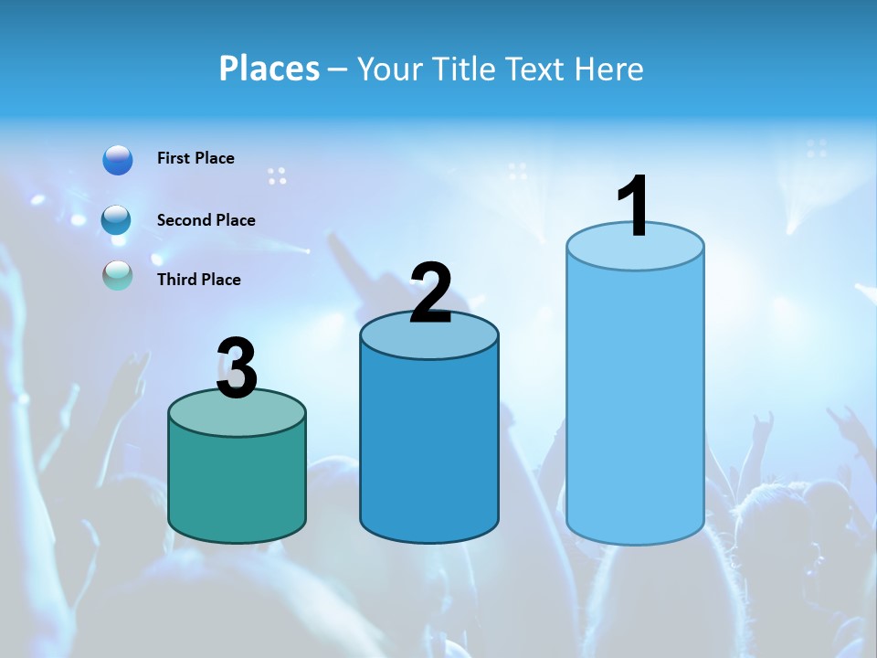 Night Loud Performance PowerPoint Template