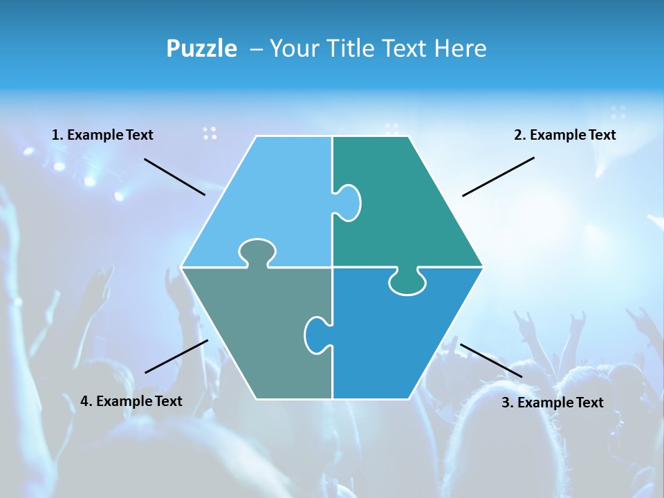 Night Loud Performance PowerPoint Template