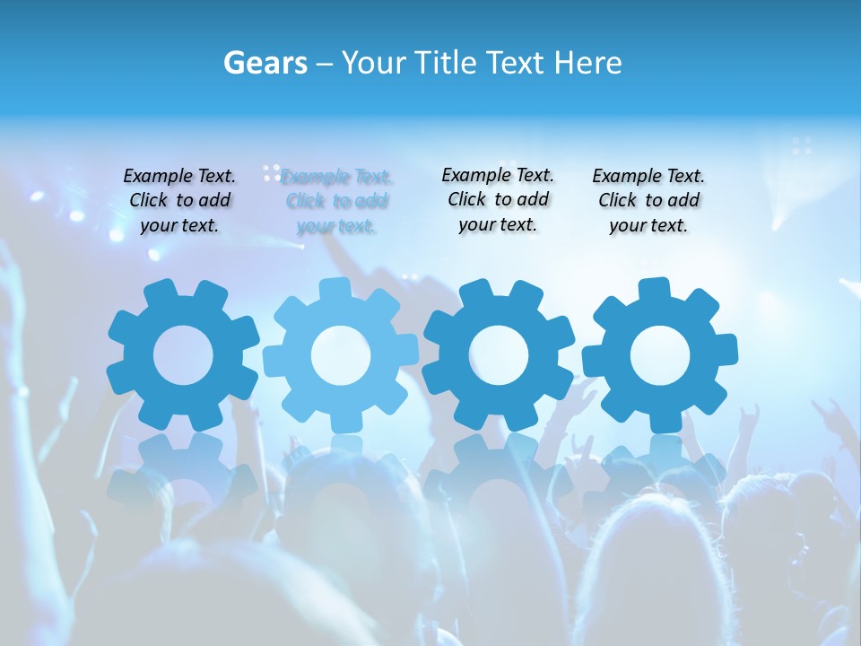 Night Loud Performance PowerPoint Template