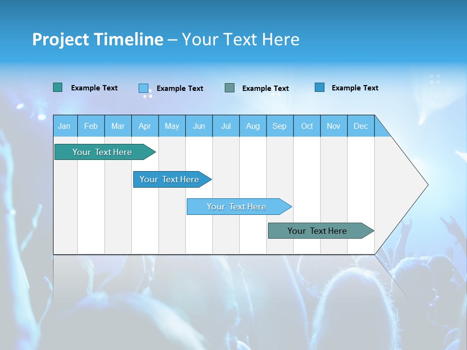 Night Loud Performance PowerPoint Template
