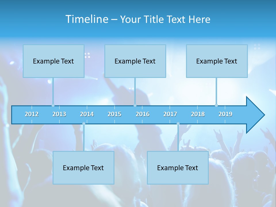 Night Loud Performance PowerPoint Template