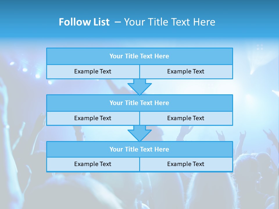 Night Loud Performance PowerPoint Template