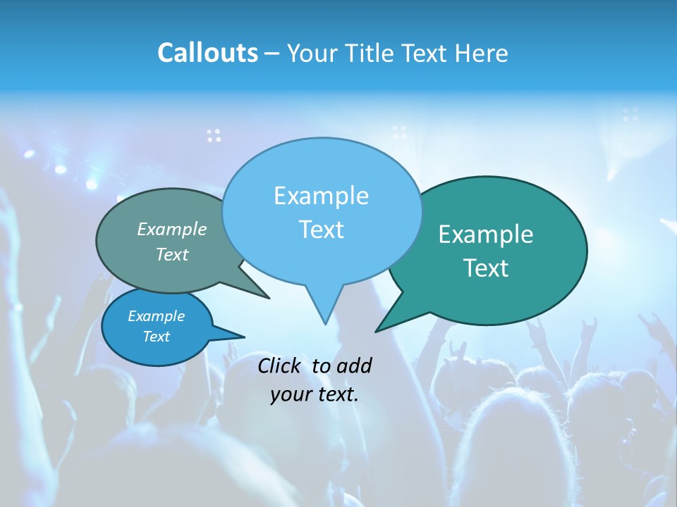 Night Loud Performance PowerPoint Template