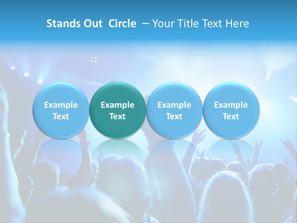 Night Loud Performance PowerPoint Template