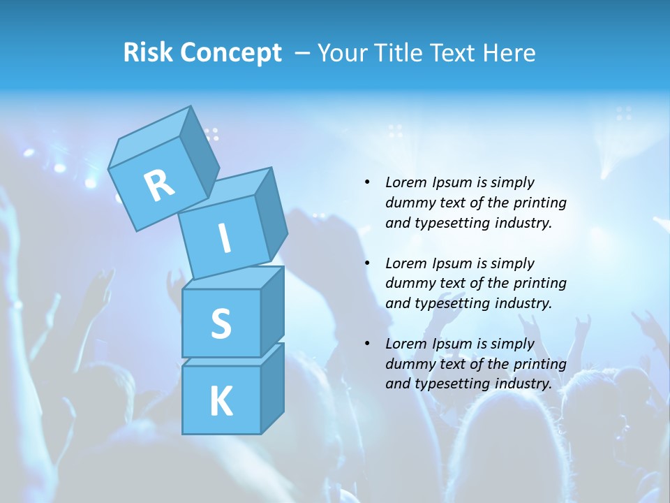 Night Loud Performance PowerPoint Template