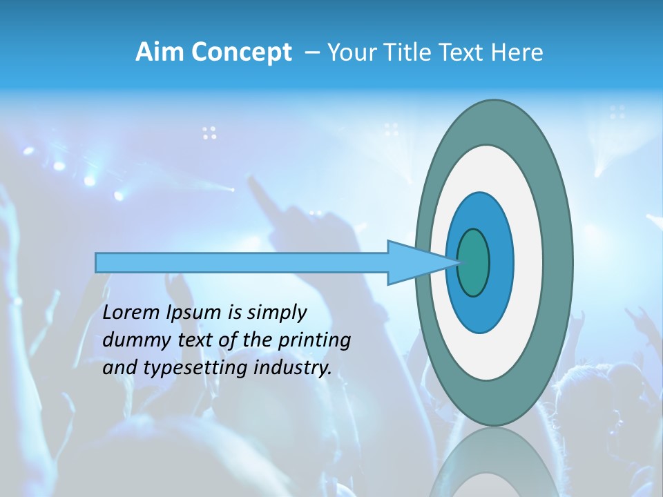 Night Loud Performance PowerPoint Template