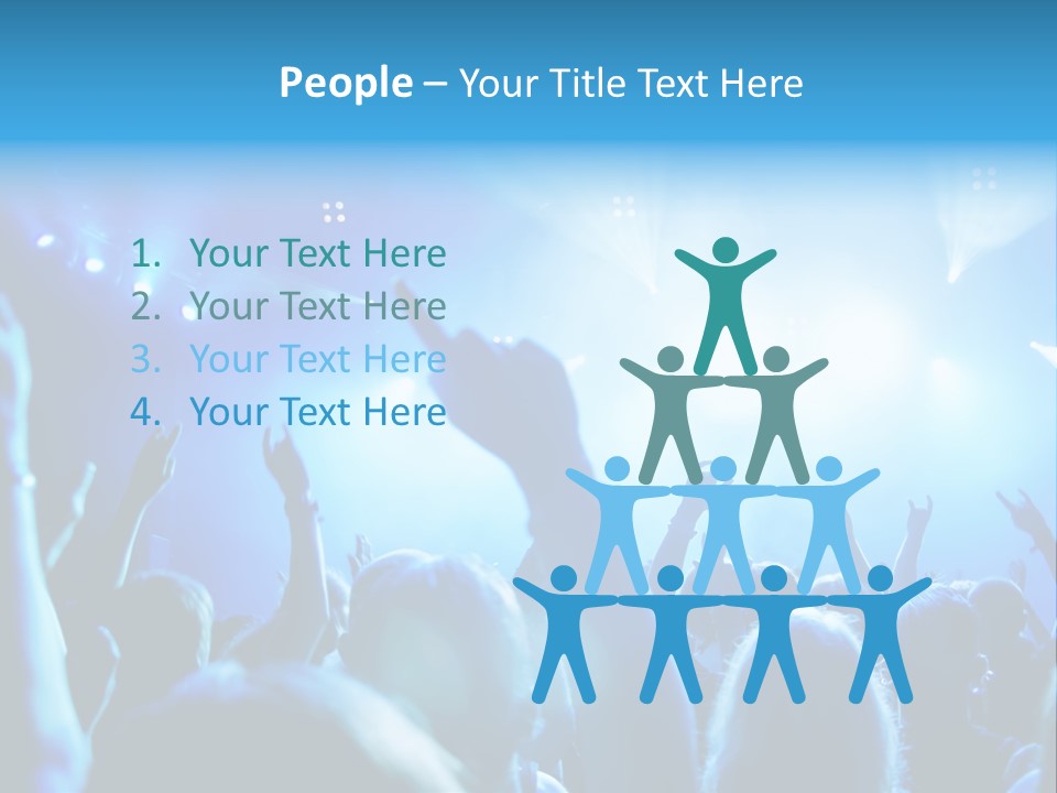 Night Loud Performance PowerPoint Template