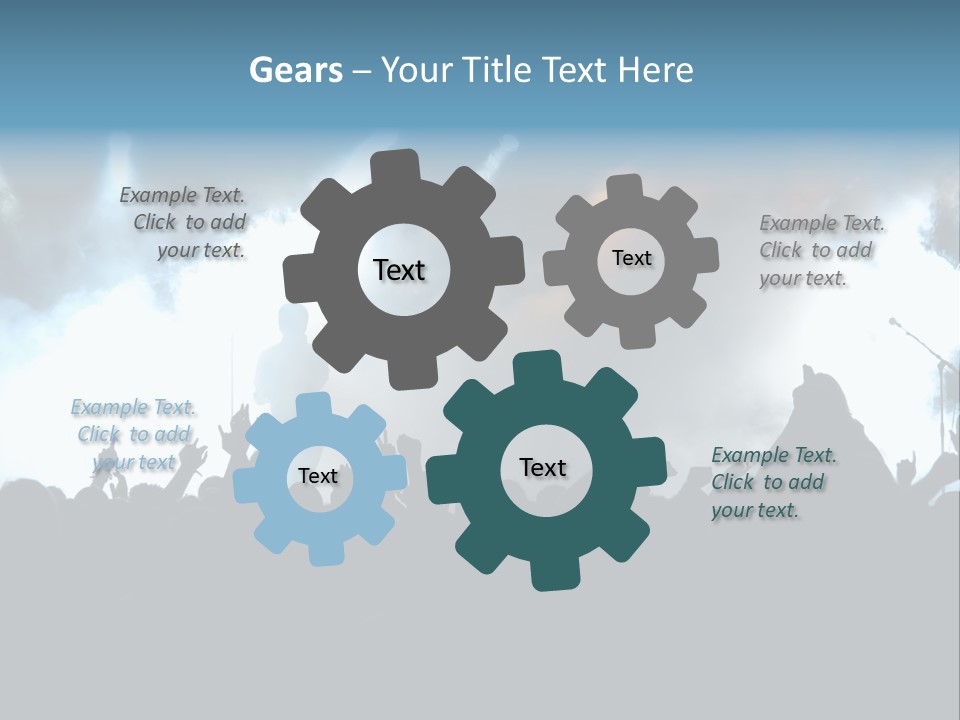 Star Stage Event PowerPoint Template