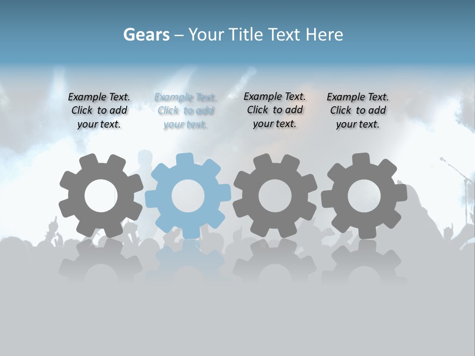 Star Stage Event PowerPoint Template