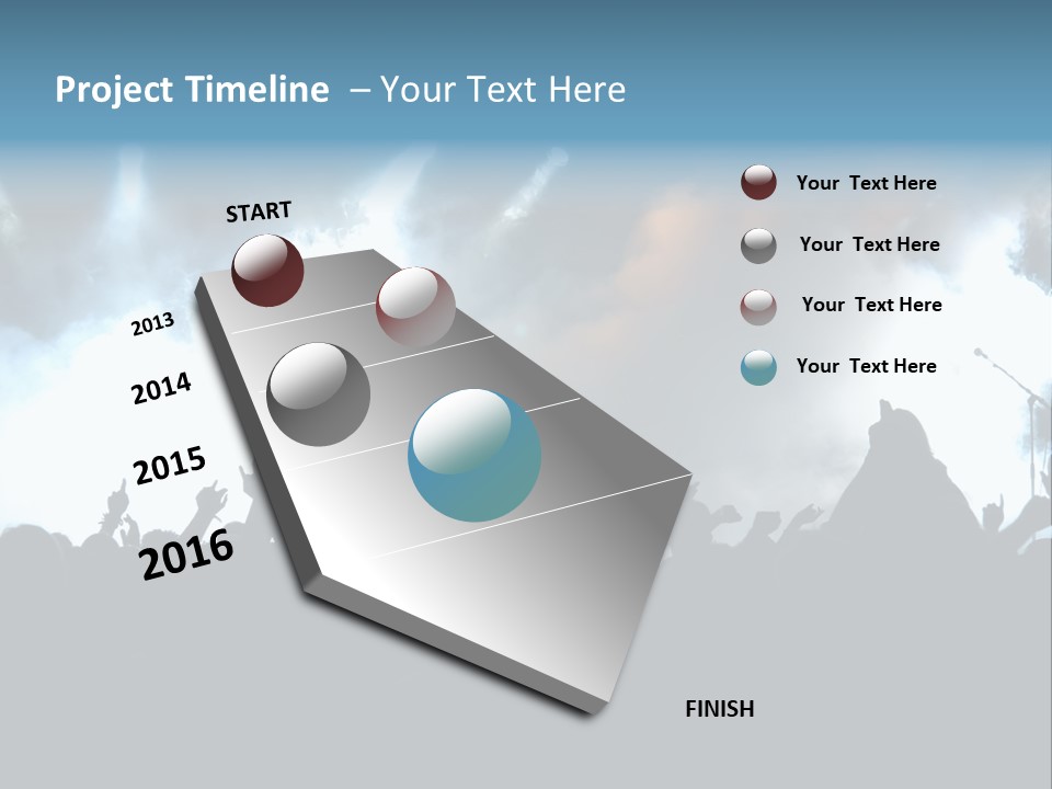 Star Stage Event PowerPoint Template