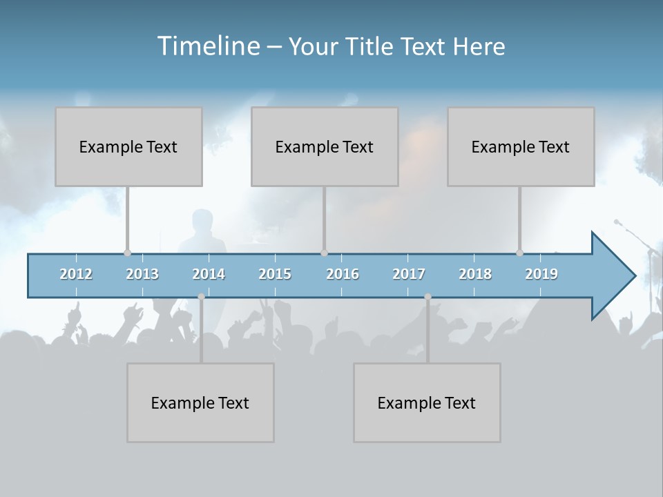 Star Stage Event PowerPoint Template