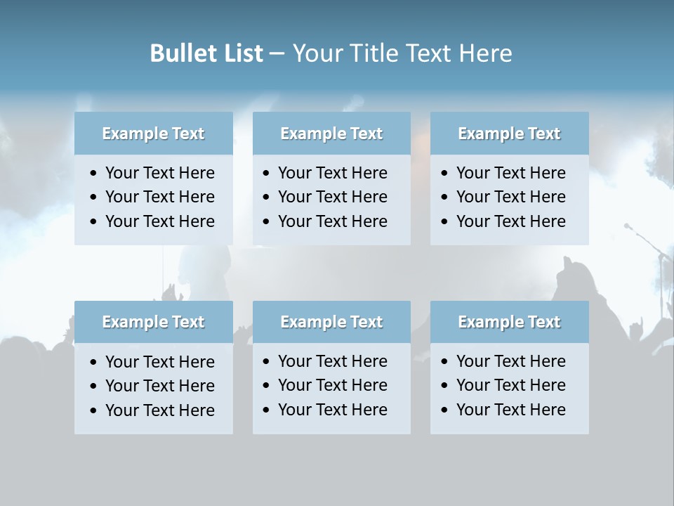 Star Stage Event PowerPoint Template