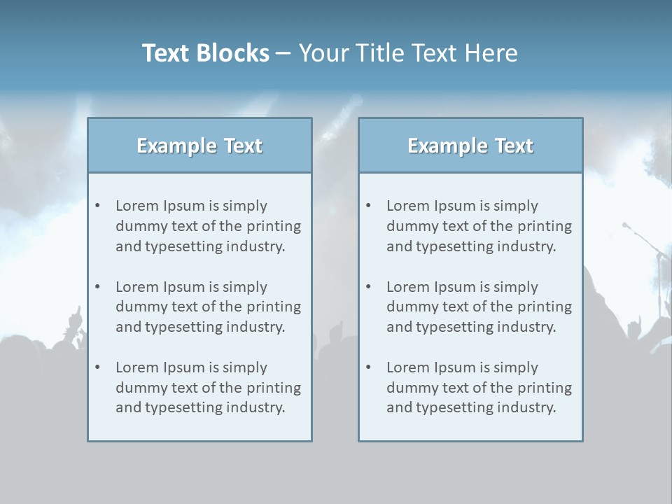 Star Stage Event PowerPoint Template