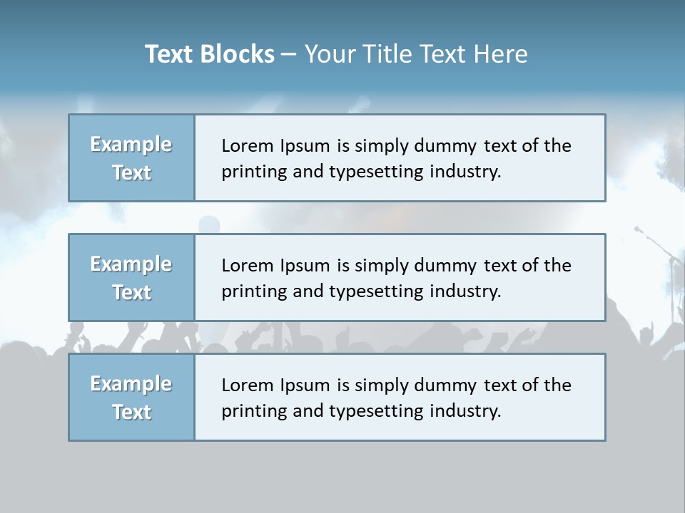 Star Stage Event PowerPoint Template