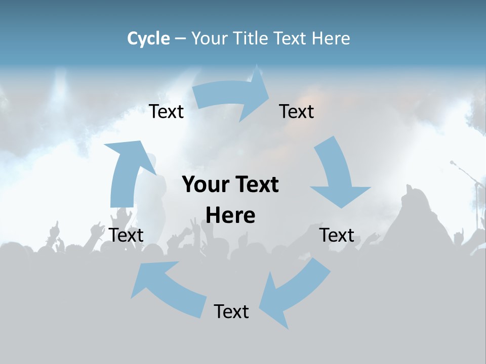 Star Stage Event PowerPoint Template
