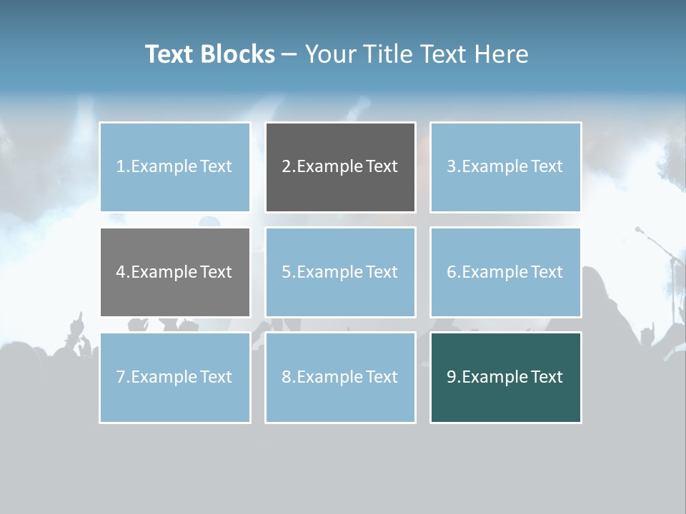 Star Stage Event PowerPoint Template