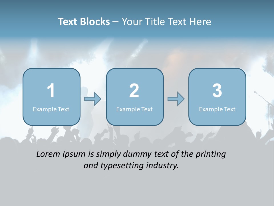 Star Stage Event PowerPoint Template