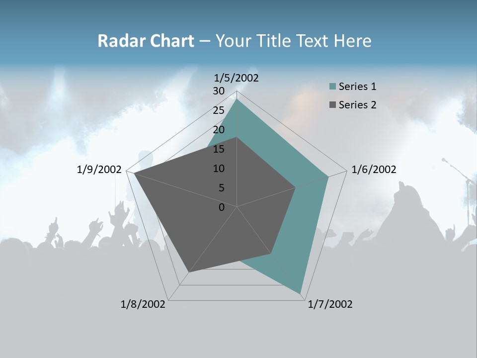 Star Stage Event PowerPoint Template
