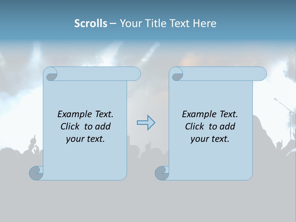 Star Stage Event PowerPoint Template