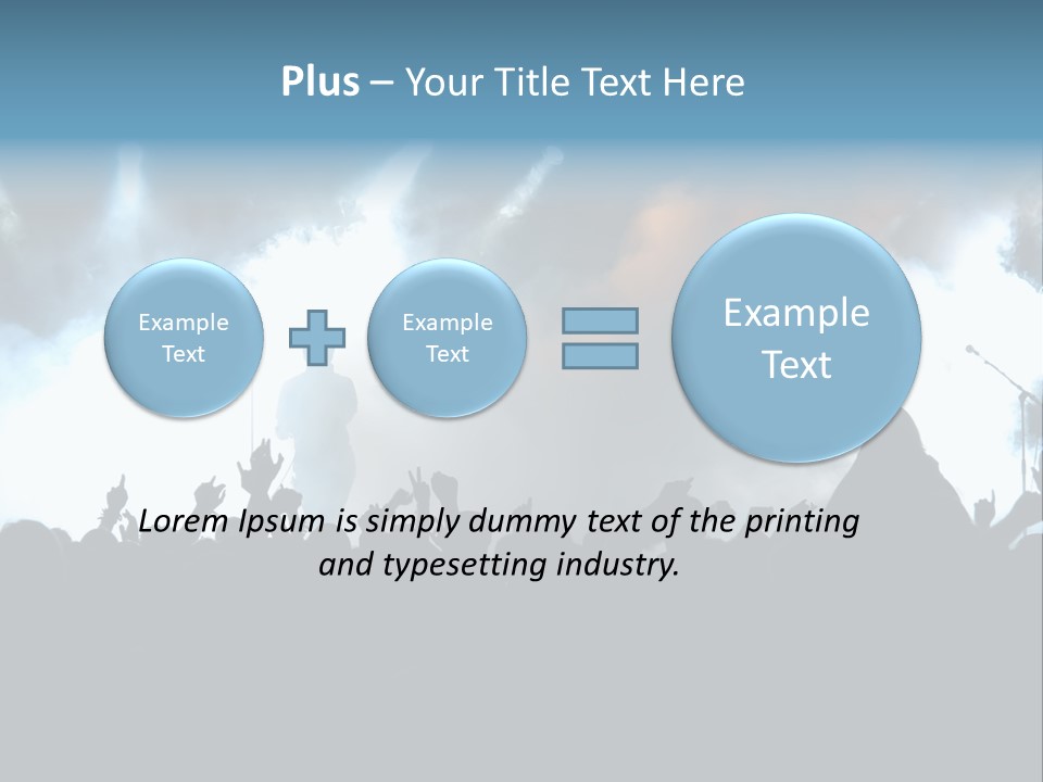 Star Stage Event PowerPoint Template