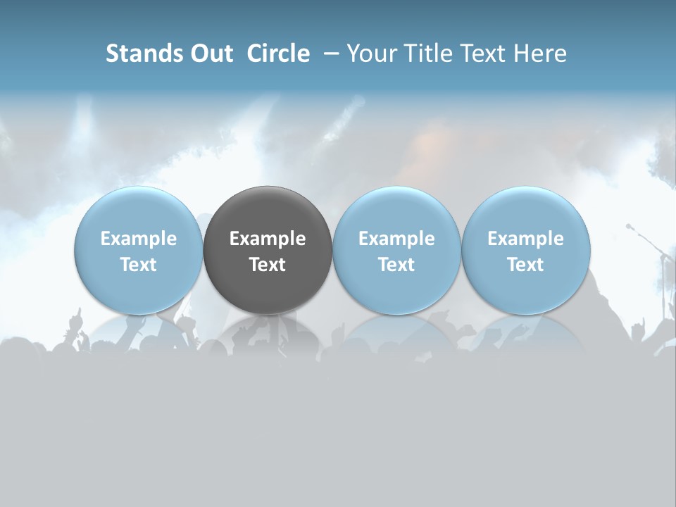 Star Stage Event PowerPoint Template