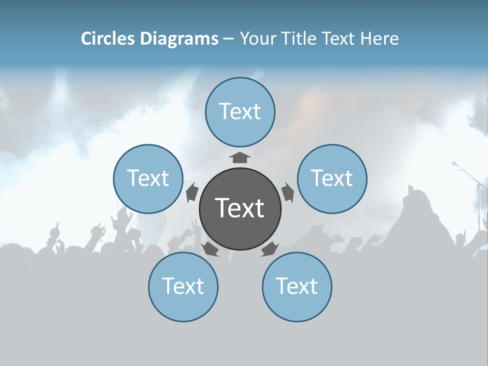 Star Stage Event PowerPoint Template