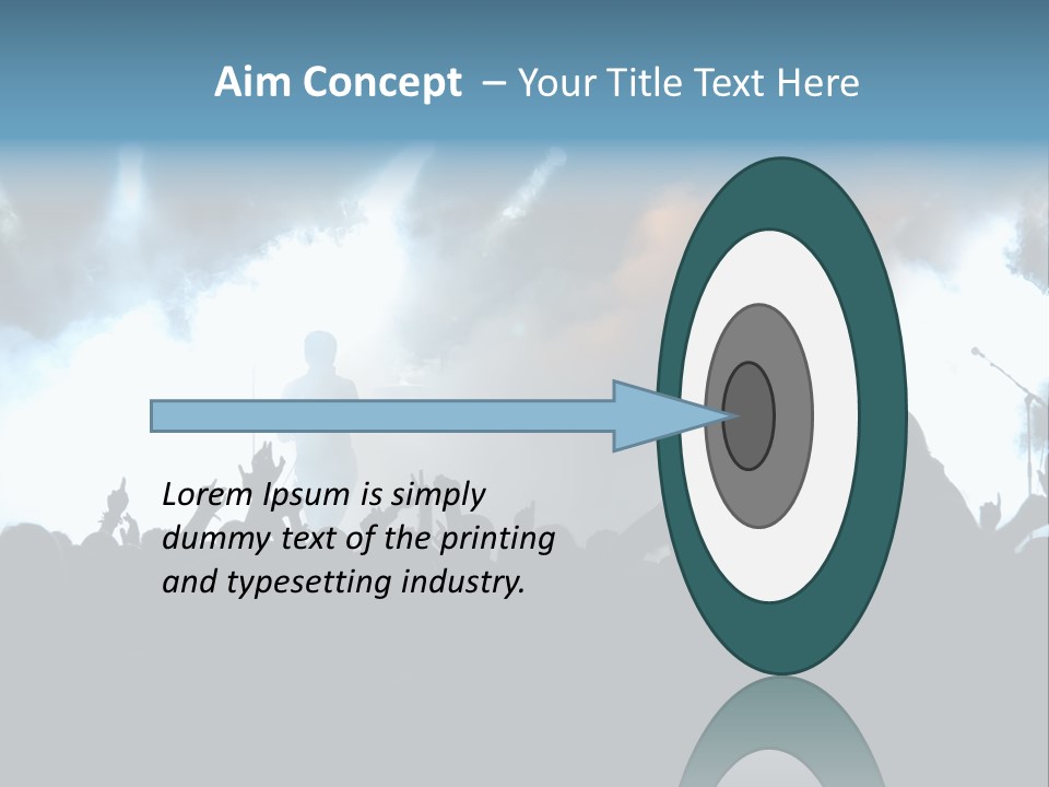 Star Stage Event PowerPoint Template