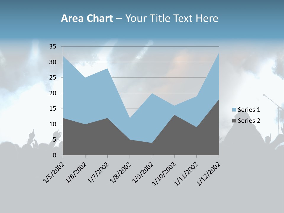 Star Stage Event PowerPoint Template