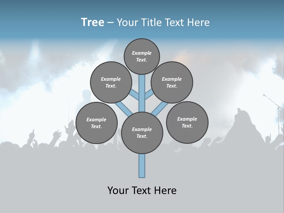 Star Stage Event PowerPoint Template