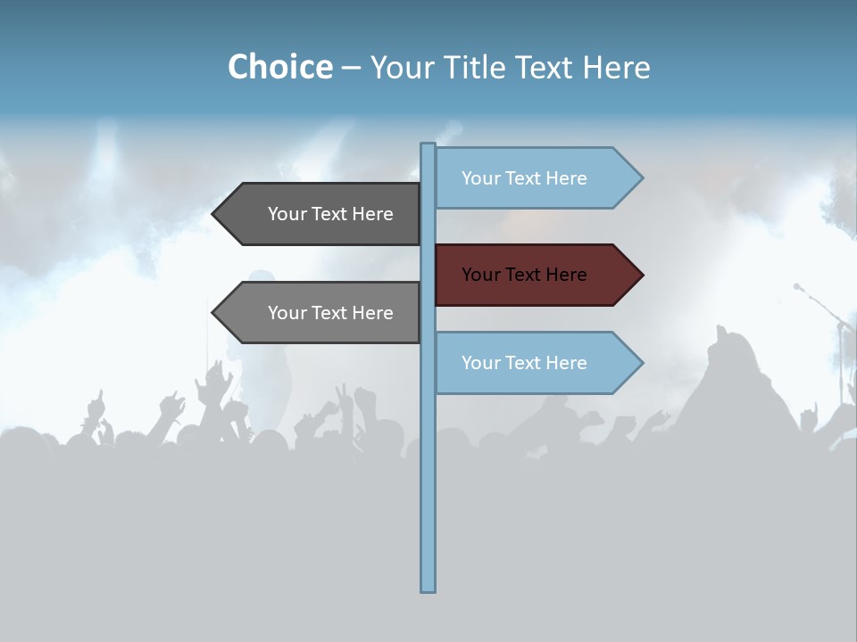 Star Stage Event PowerPoint Template