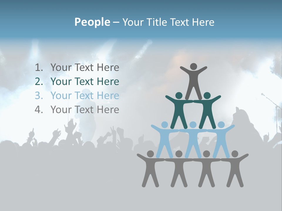 Star Stage Event PowerPoint Template