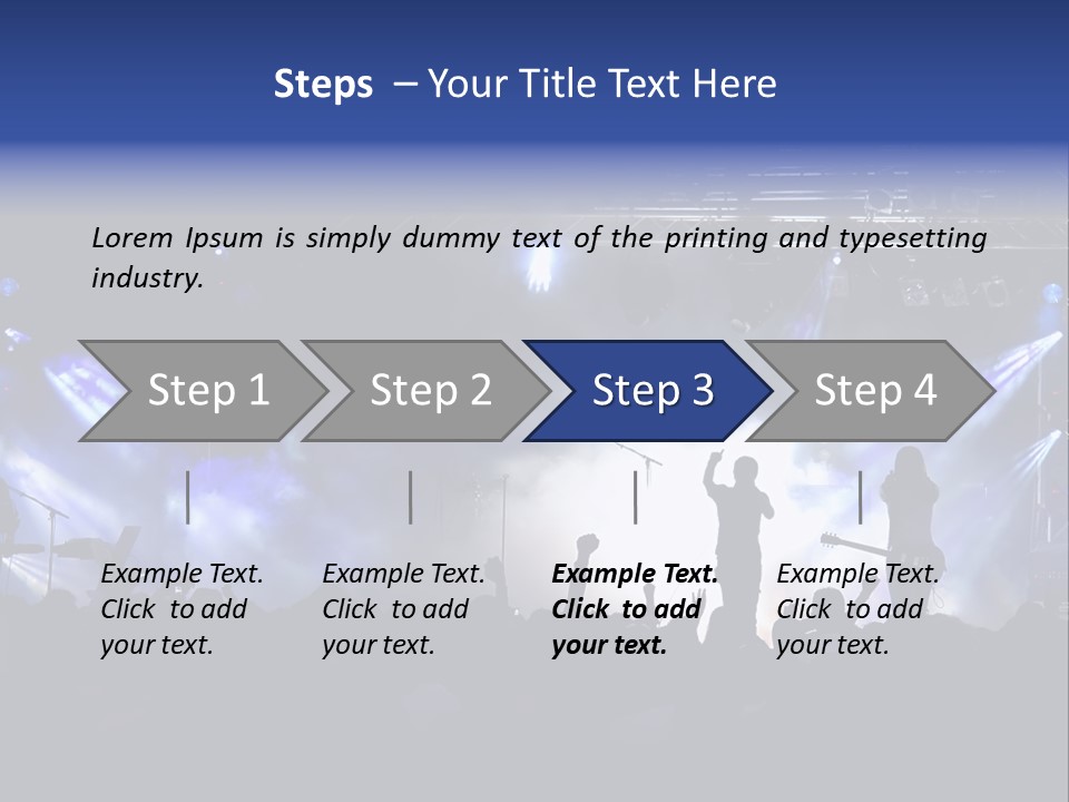 Open Concert Show PowerPoint Template