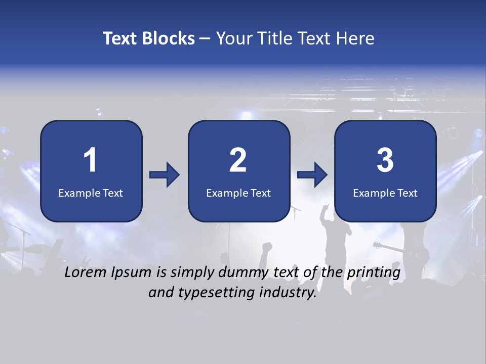 Open Concert Show PowerPoint Template