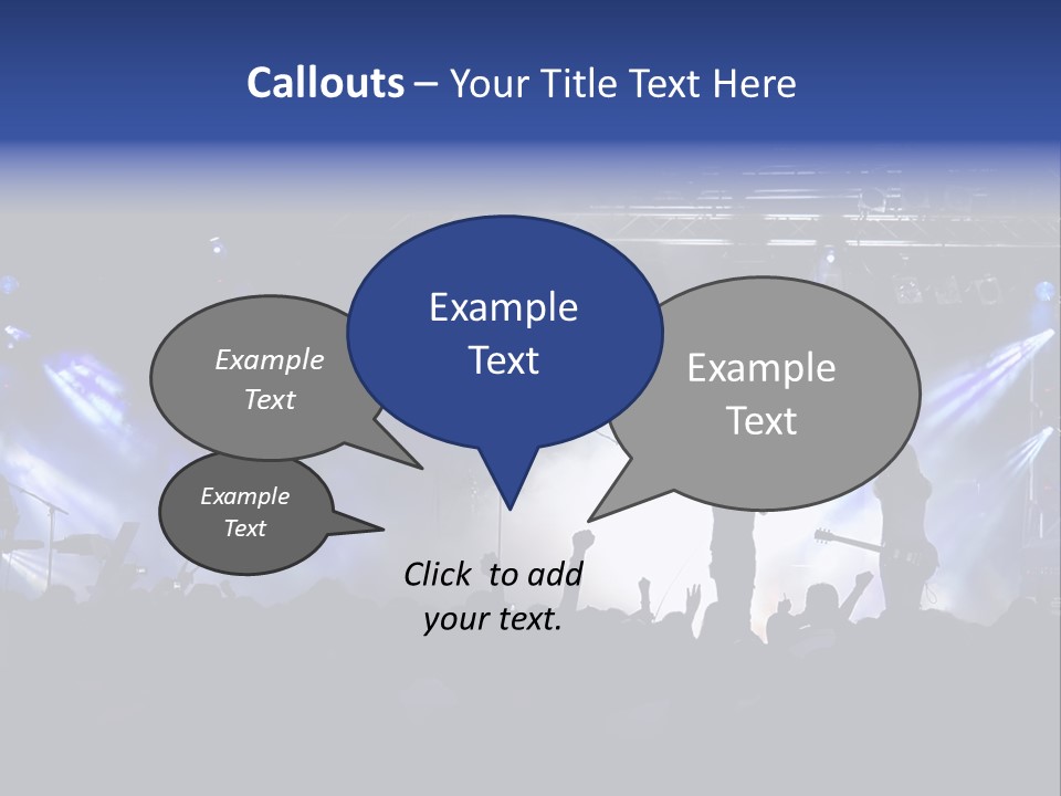 Open Concert Show PowerPoint Template