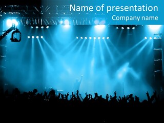 Actor Pop Musician PowerPoint Template