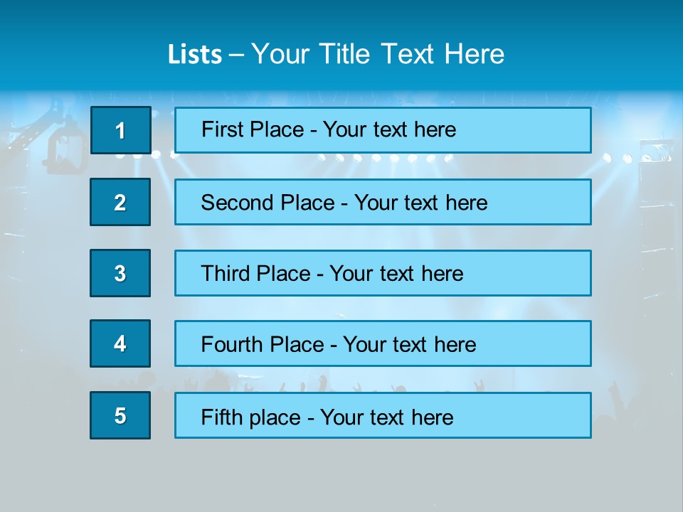 Actor Pop Musician PowerPoint Template