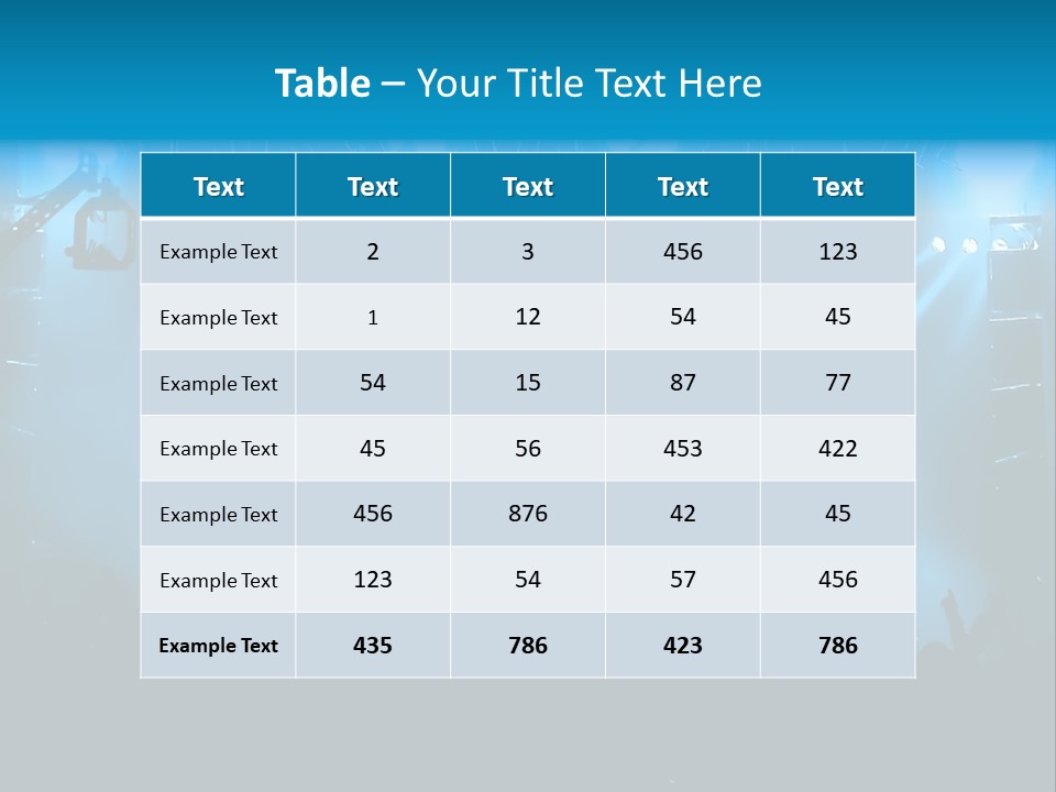 Actor Pop Musician PowerPoint Template