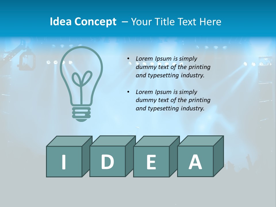 Actor Pop Musician PowerPoint Template