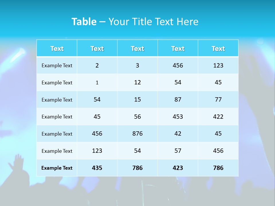 Music Star People PowerPoint Template