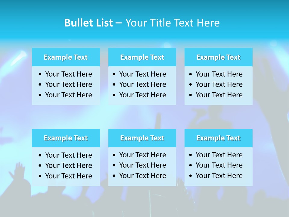 Music Star People PowerPoint Template